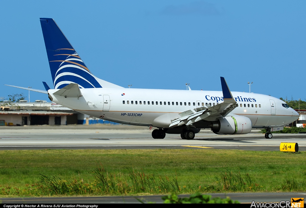 HP-1531CMP - Boeing 737-7V3 - Copa Airlines