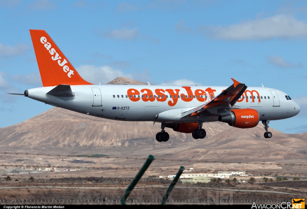 G-EZTZ - Airbus A320-214 - EasyJet