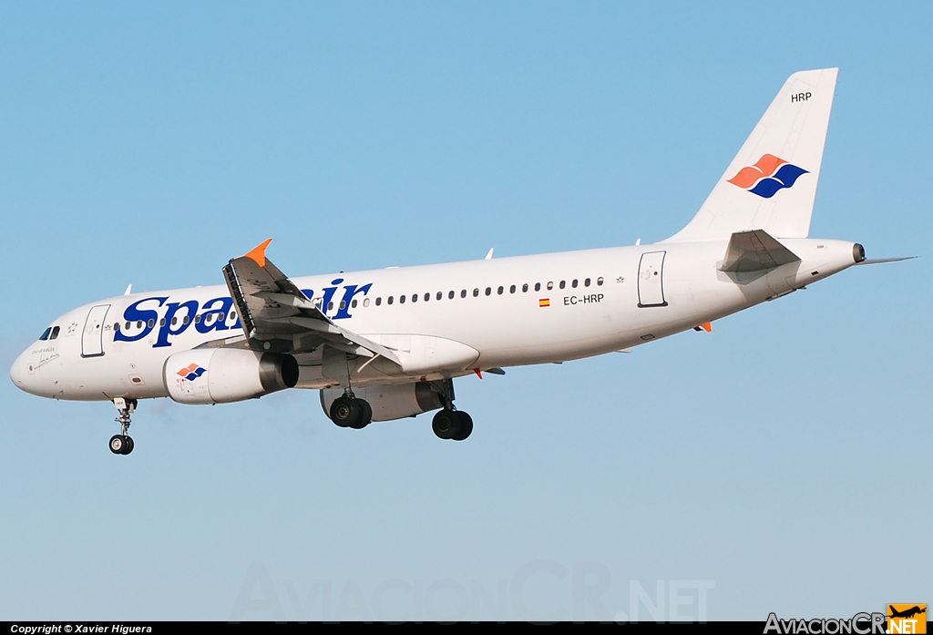 EC-HRP - Airbus A320-232 - Spanair