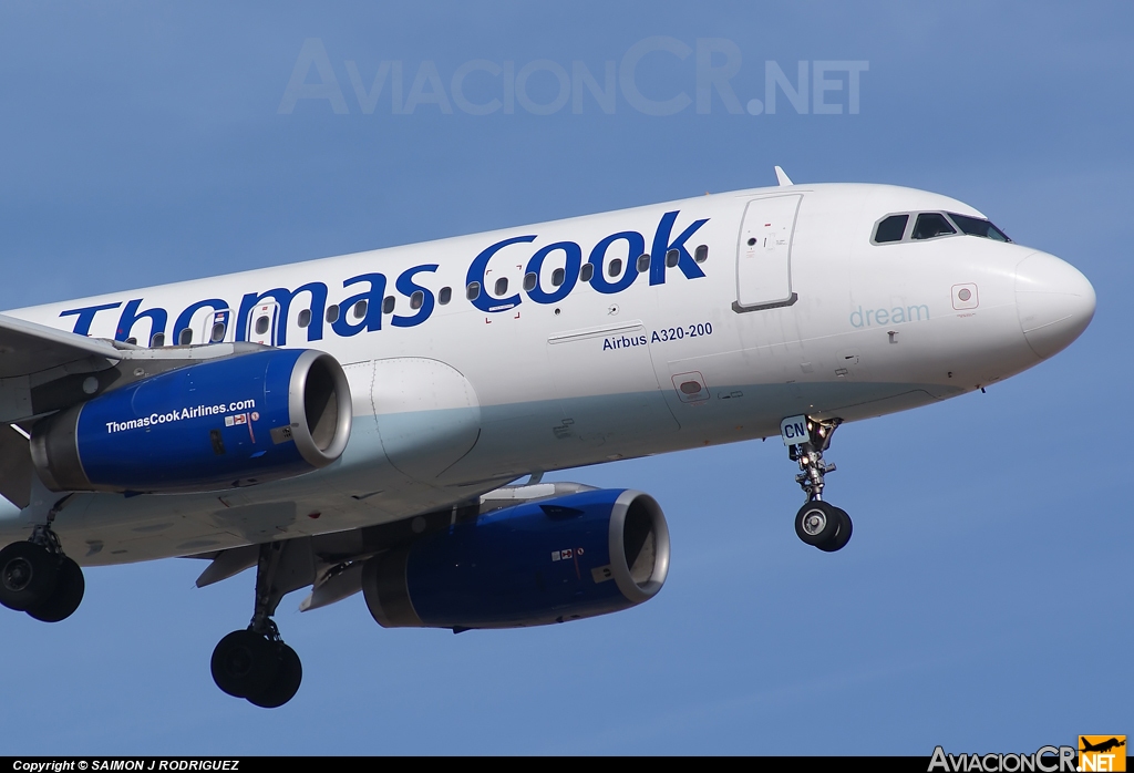 OO-TCN - Airbus A320-232 - Thomas Cook Airlines