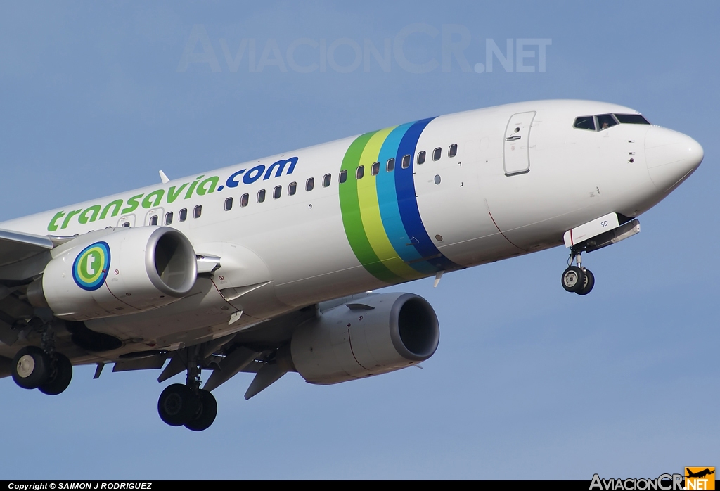 PH-HSE - Boeing 737-8K2 - Transavia Airlines