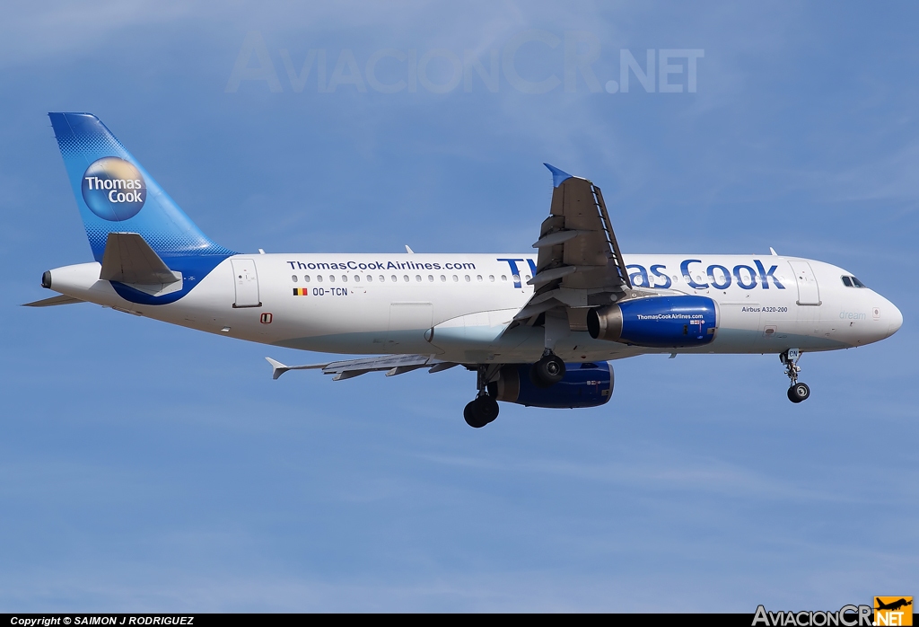 OO-TCN - Airbus A320-232 - Thomas Cook Airlines