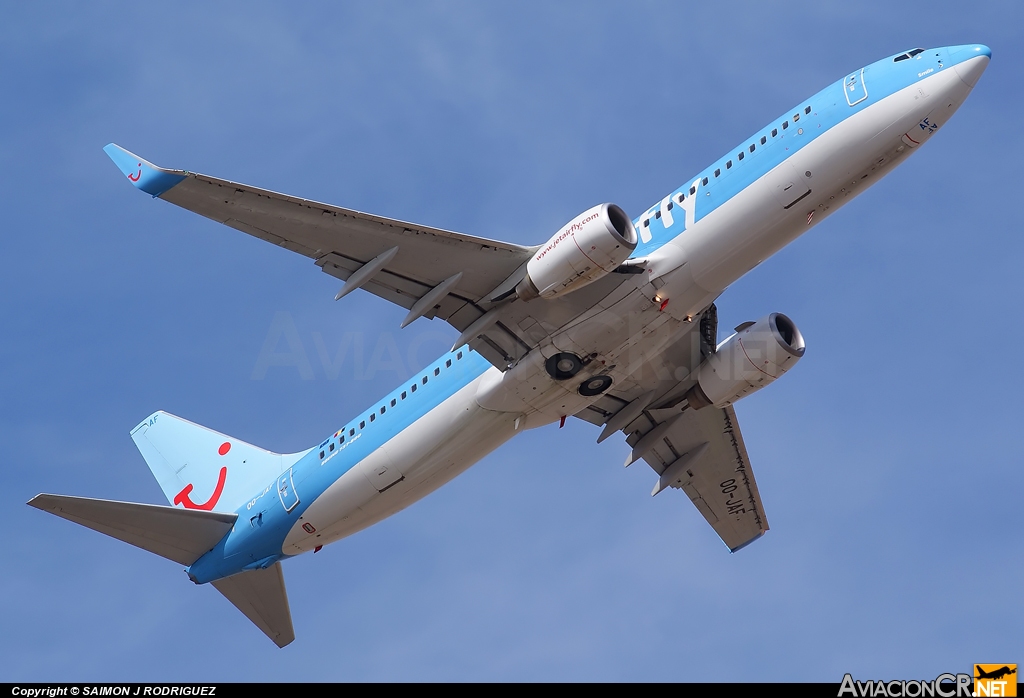 OO-JAF - Boeing 737-8K5 - Jetair Fly