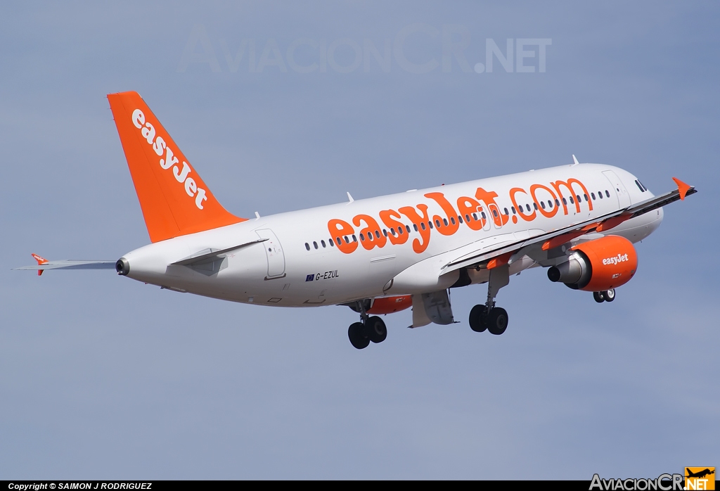 G-EZUL - Airbus A320-214 - EasyJet