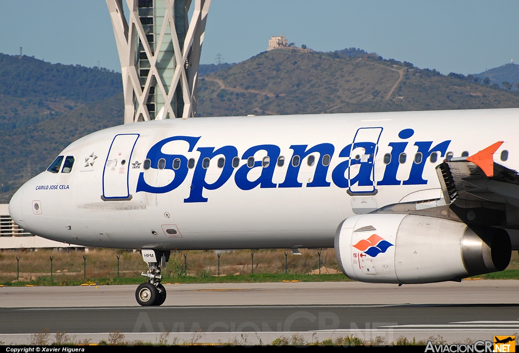 EC-HPM - Airbus A321-231 - Spanair