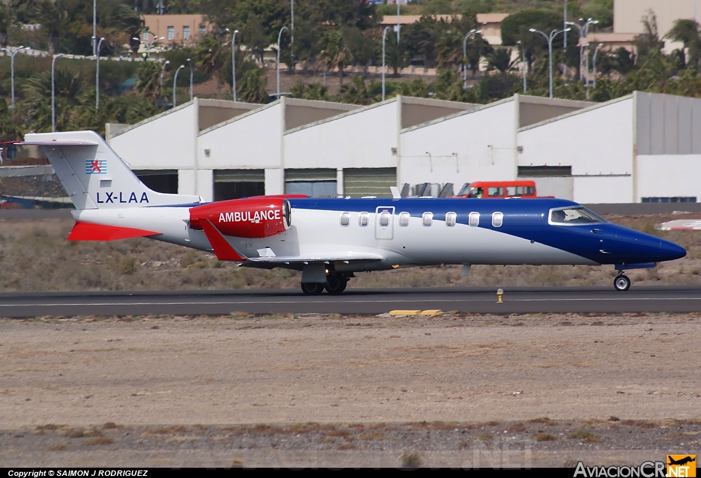 LX-LAA - Learjet 45 - Ducair Luxemburgo Air Ambulance