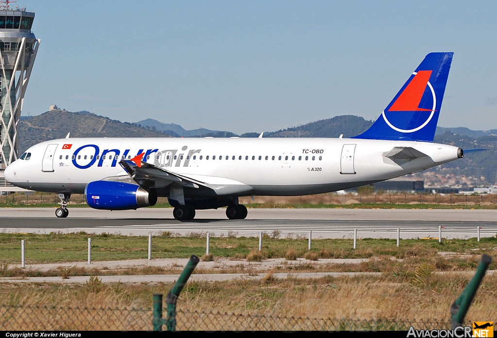 TC-OBD - Airbus A320-232 - Onur Air