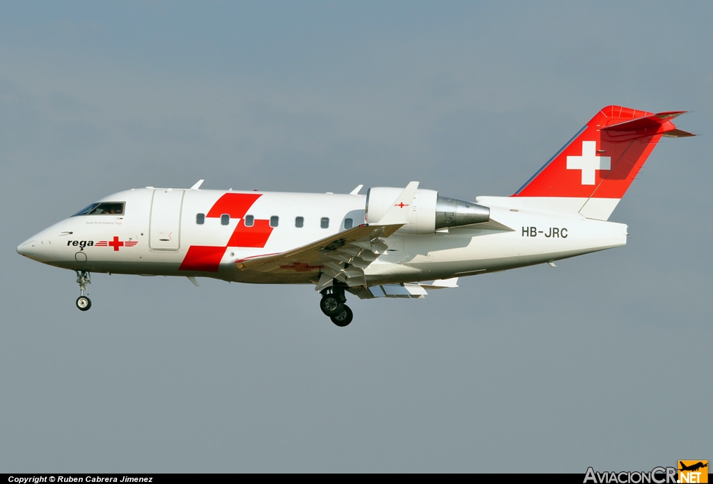 HB-JRC - Bombardier CL-600-2B16 Challenger 604 - Swiss Air-Ambulance