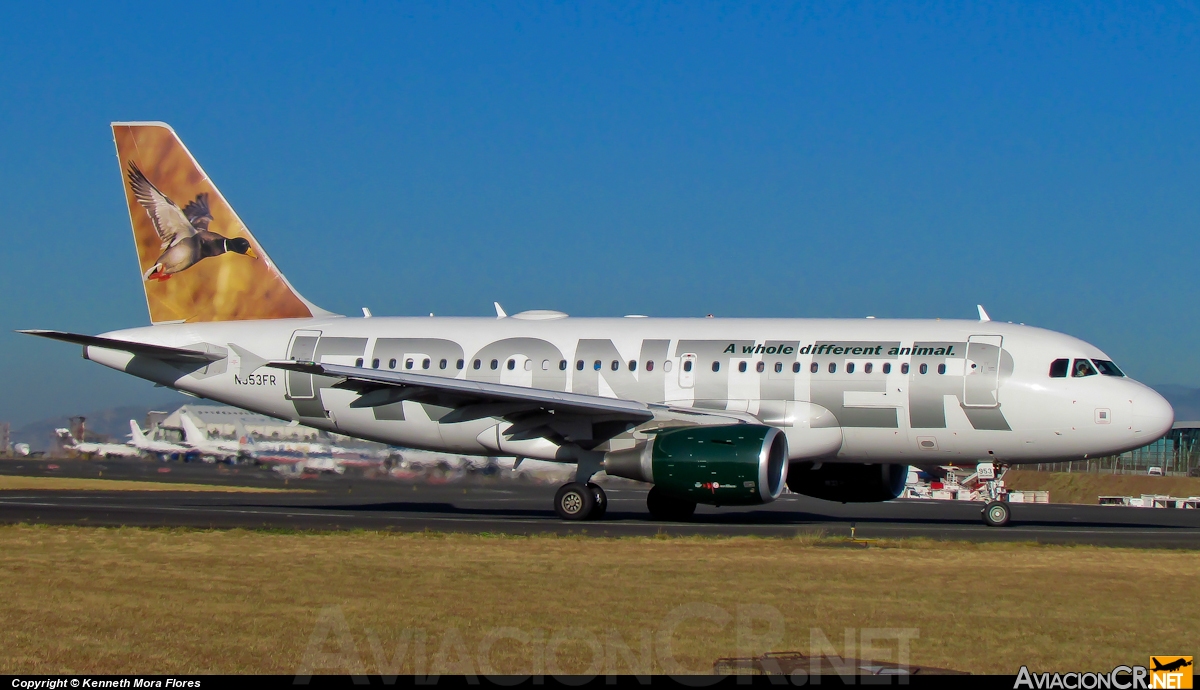 N953FR - Airbus A319-112 - Frontier Airlines