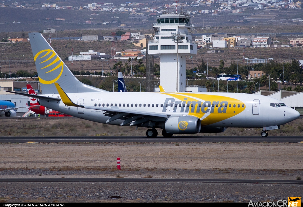 OY-PSF - Boeing 737-7Q8 - Primera Air Scandinavia