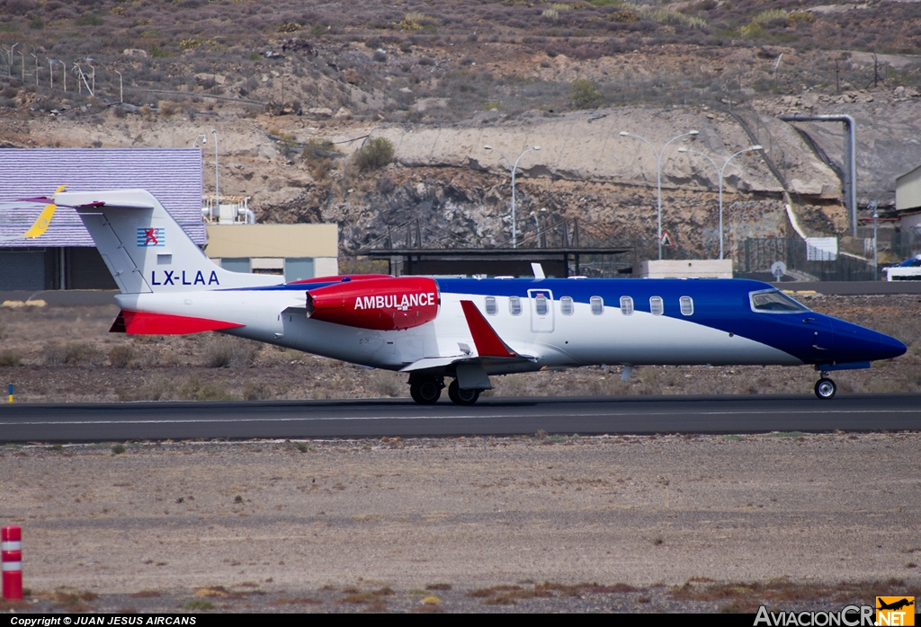 LX-LAA - Learjet 45 - Ducair Luxemburgo Air Ambulance