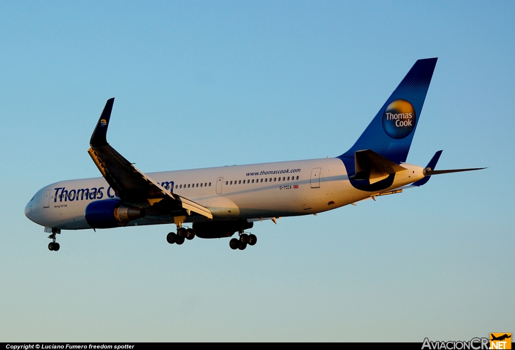 G-TCCA - Boeing 767-31K/ER - Thomas Cook Airlines