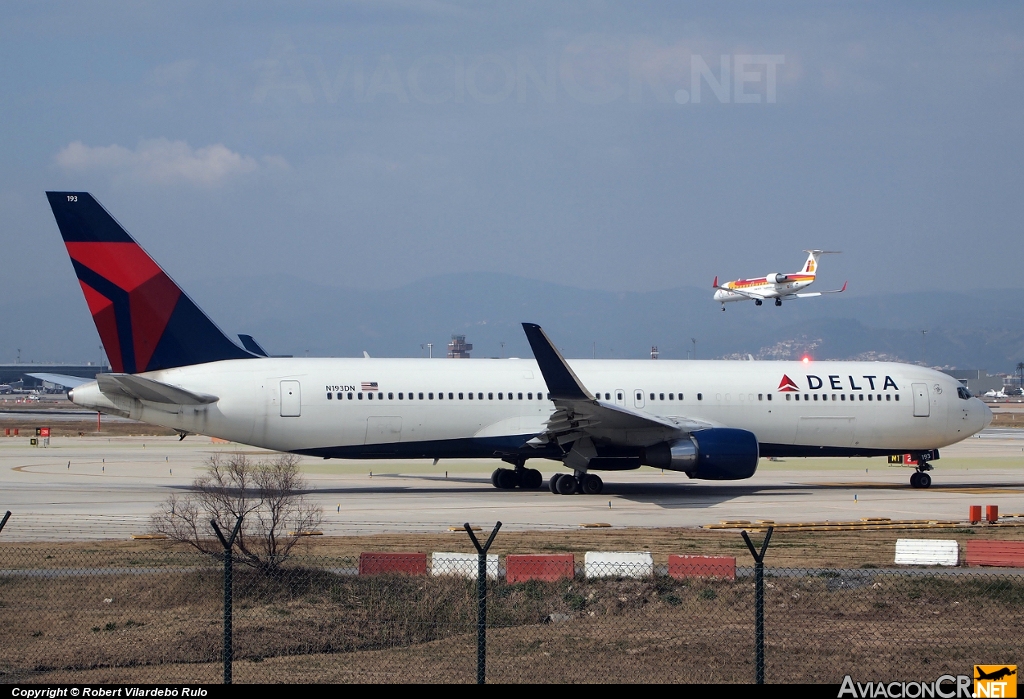 N193DN - Boeing 767-332/ER - Delta Air Lines