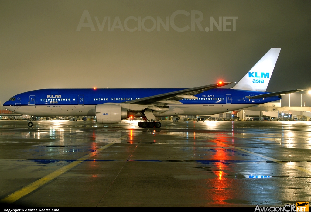 PH-BQF - Boeing 777-206/ER - KLM - Royal Dutch Airlines
