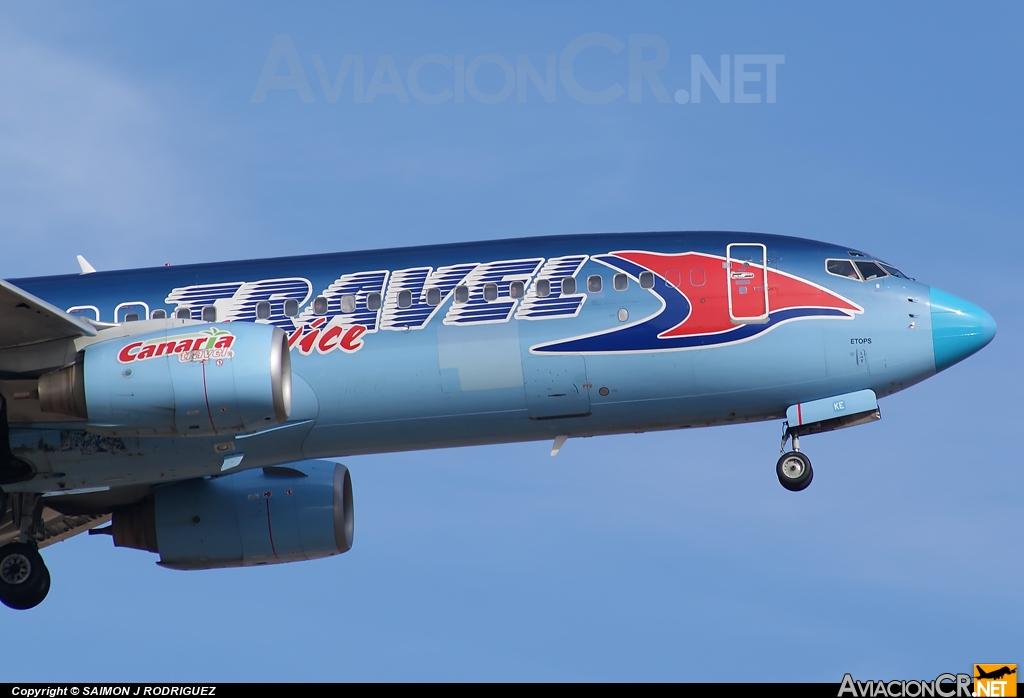 HA-LKE - Boeing 737-86Q - Travel Service