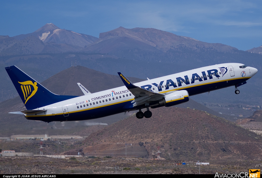 EI-DYP - Boeing 737-8AS - Ryanair