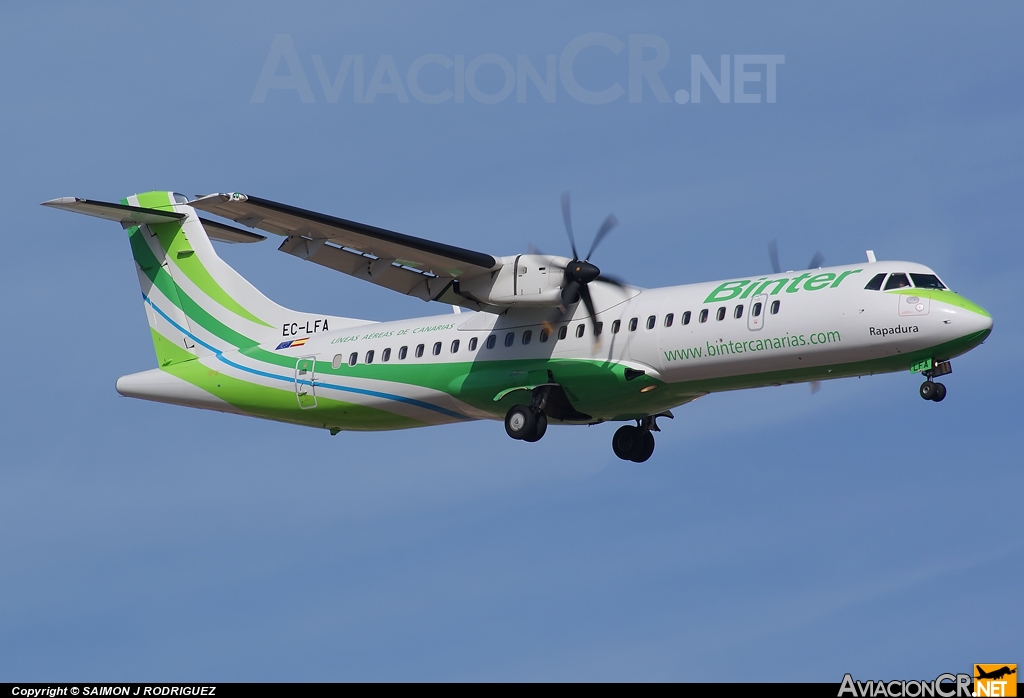 EC-LFA - ATR 72-212A - Binter Canarias