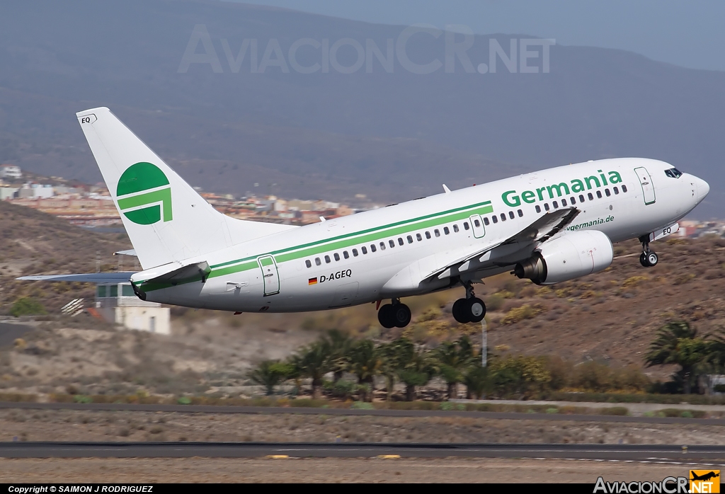 D-AGEQ - Boeing 737-75B - Germania