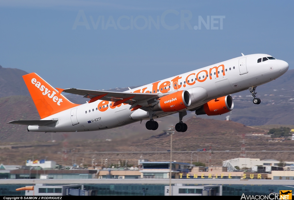 G-EZTF - Airbus A320-214 - EasyJet