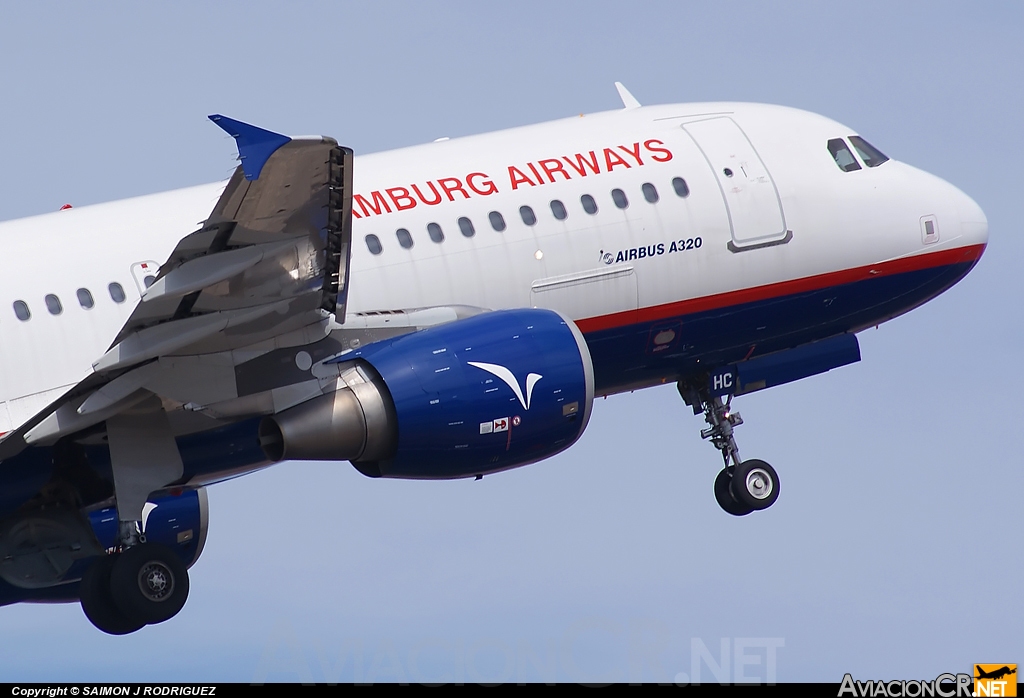 D-AHHC - Airbus A320-214 - Hamburg Airways
