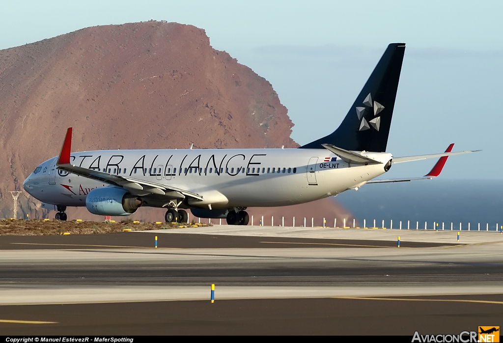 OE-LNT - Boeing 737-8Z9 - Austrian Airlines