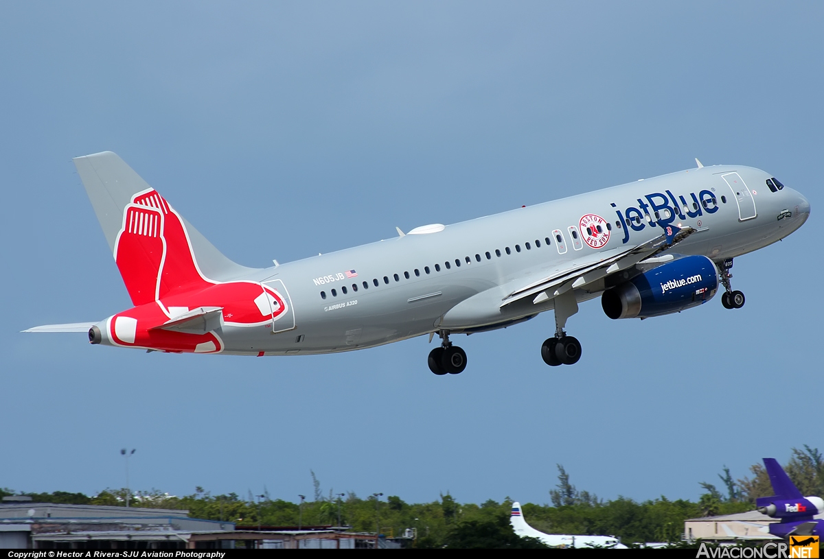 N605JB - Airbus A320-232 - jetBlue Airways