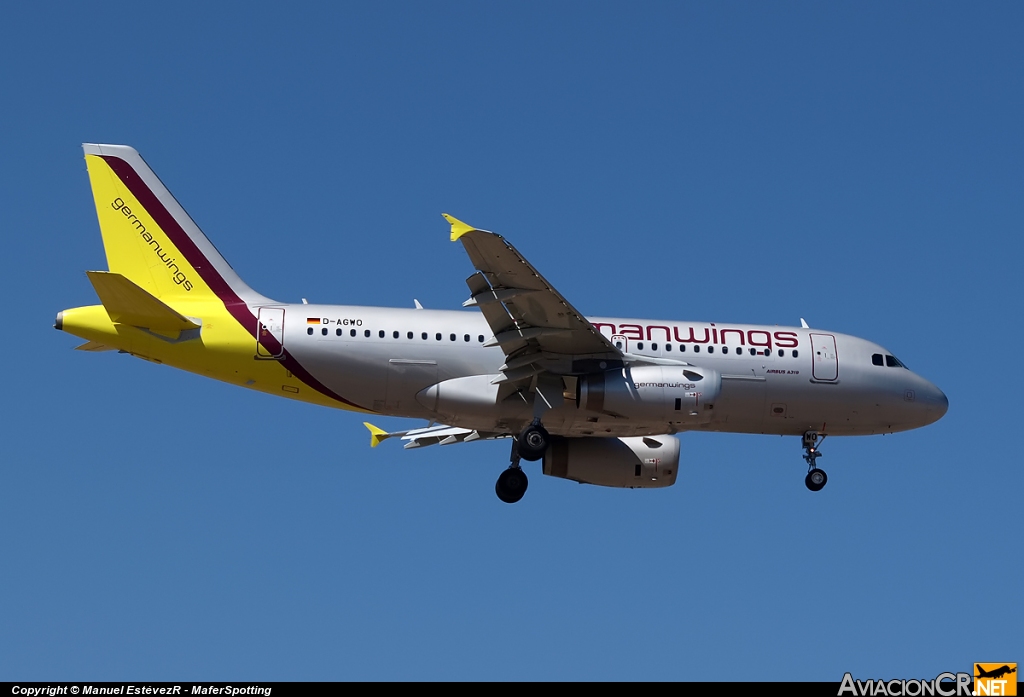 D-AGWO - Airbus A319-132 - Germanwings