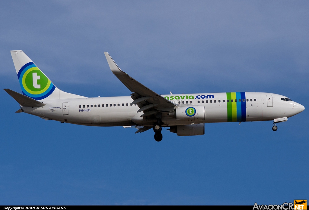 PH-HSD - Boeing 737-8K2 - Transavia Airlines