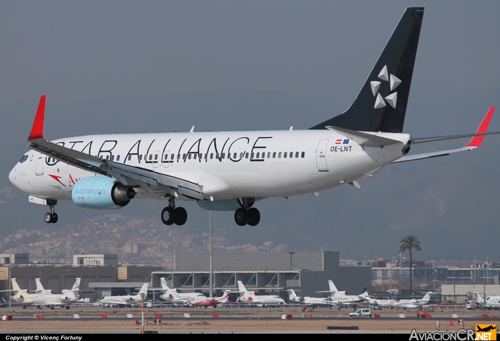 OE-LNT - Boeing 737-8Z9 - Lauda air