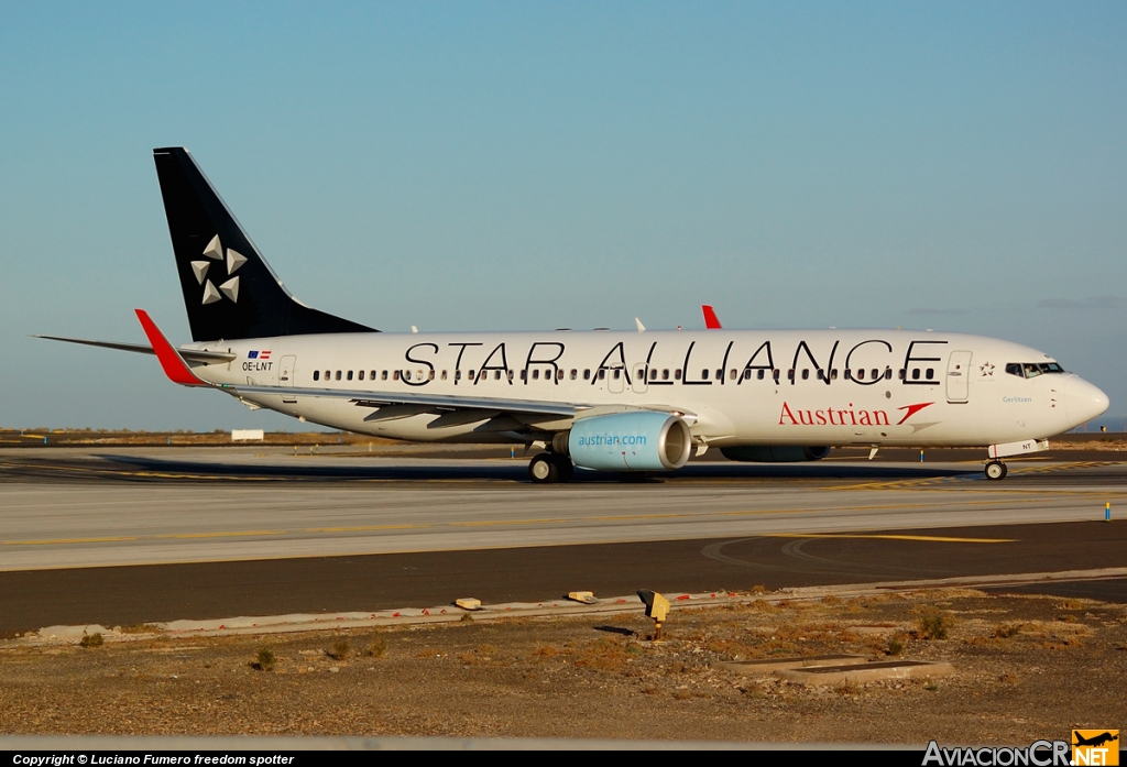 OE-LNT - Boeing 737-8Z9 - Austrian Airlines