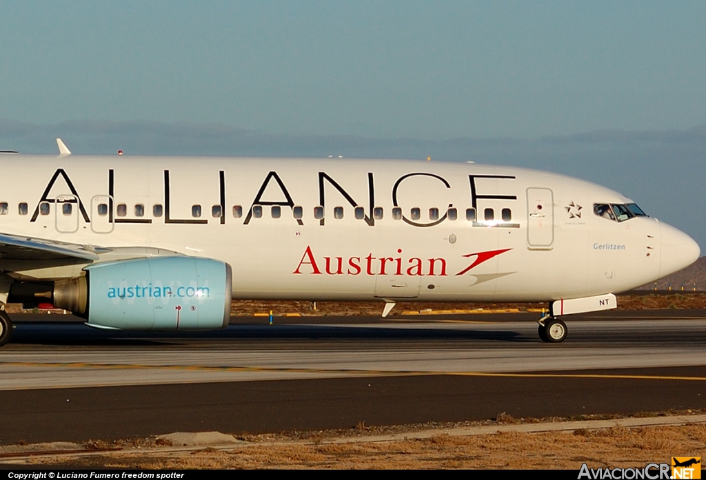 OE-LNT - Boeing 737-8Z9 - Austrian Airlines