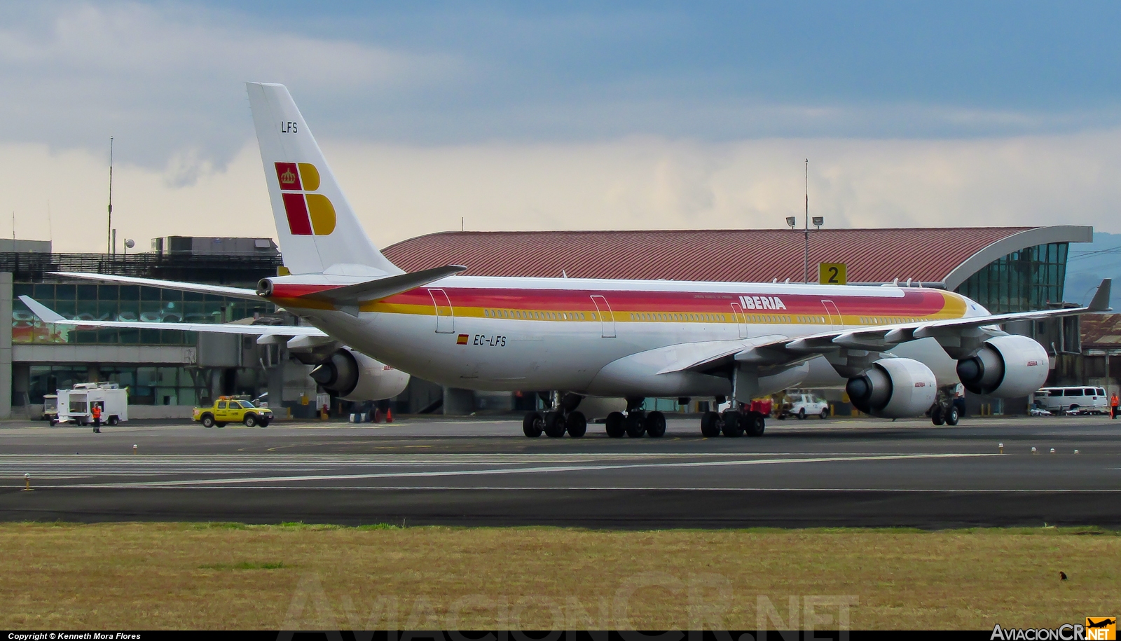 EC-LFS - Airbus A340-642 - Iberia