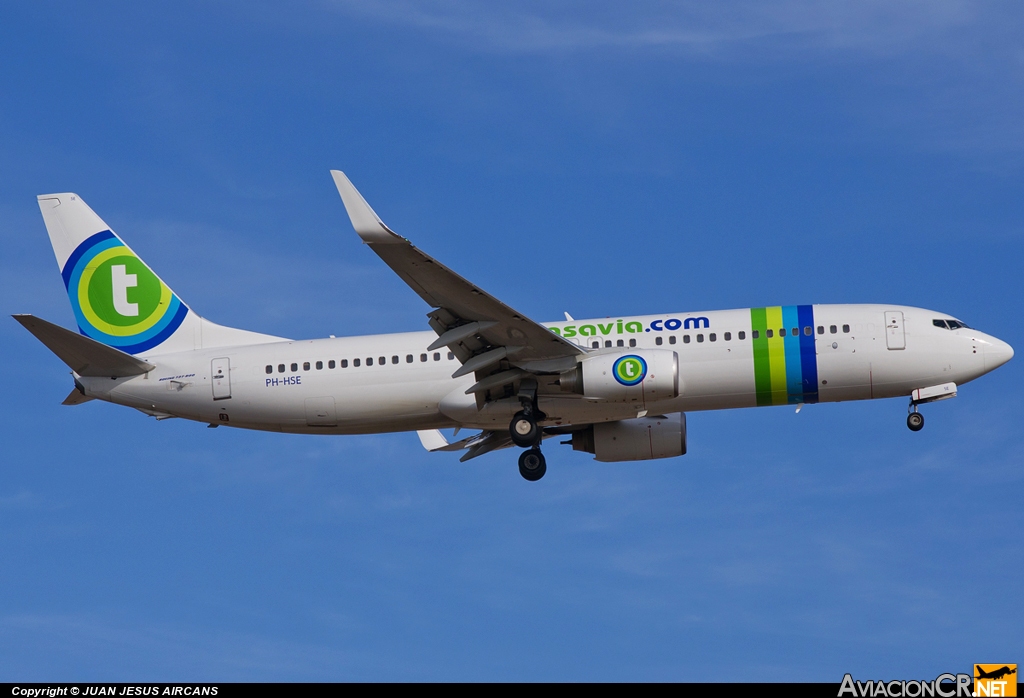 PH-HSE - Boeing 737-8K2 - Transavia Airlines