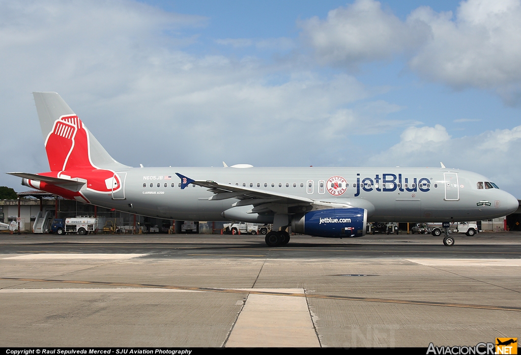 N605JB - Airbus A320-232 - jetBlue Airways
