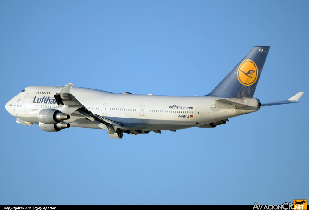 D-ABVU - Boeing 747-430 - Lufthansa