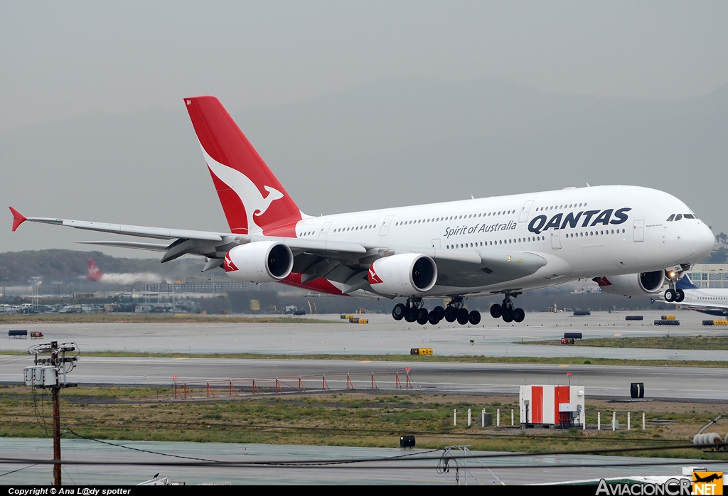VH-OQH - Airbus A380-841 - Qantas