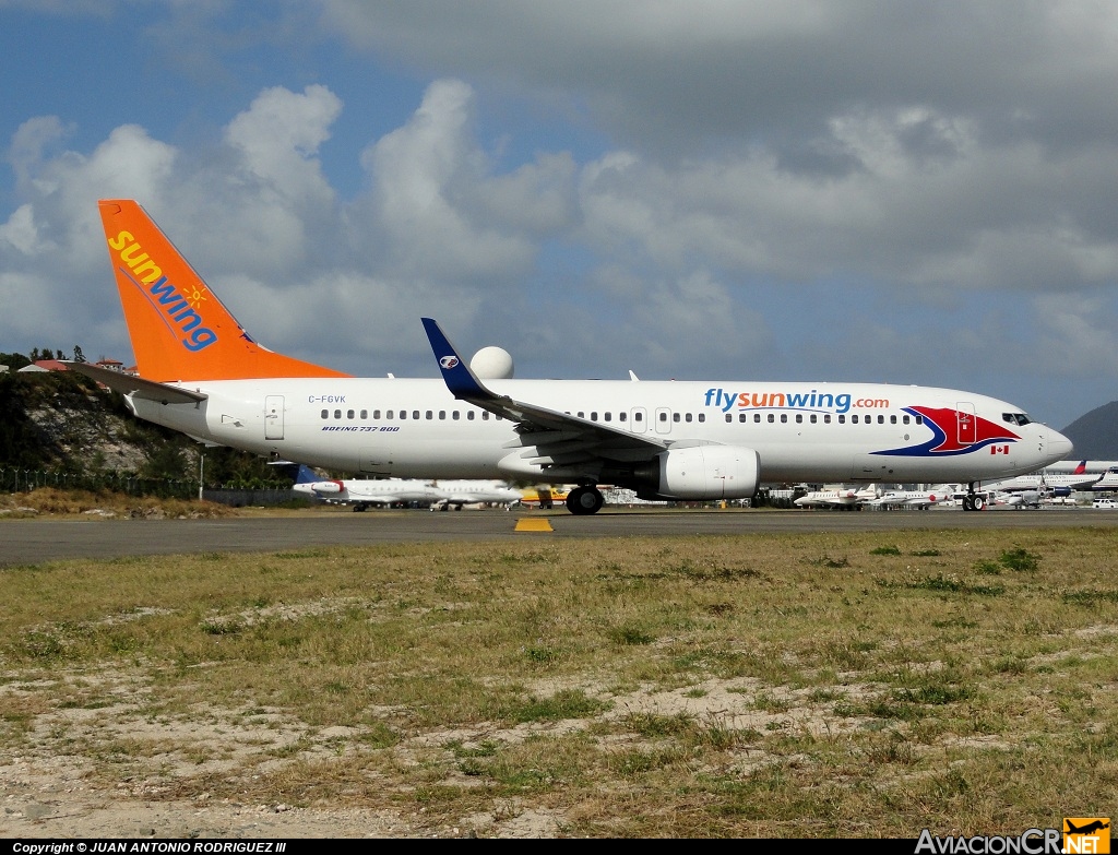 C-FGVK - Boeing 737-86N - Sunwing Airlines