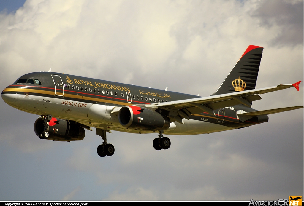 JY-AYL - Airbus A319-132 - Royal Jordanian Airline