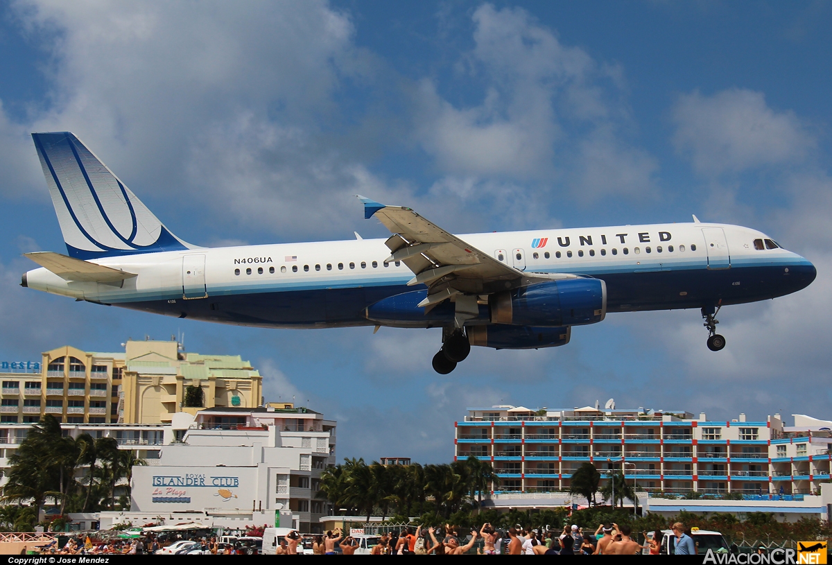 N406UA - Airbus A320-232 - United Airlines