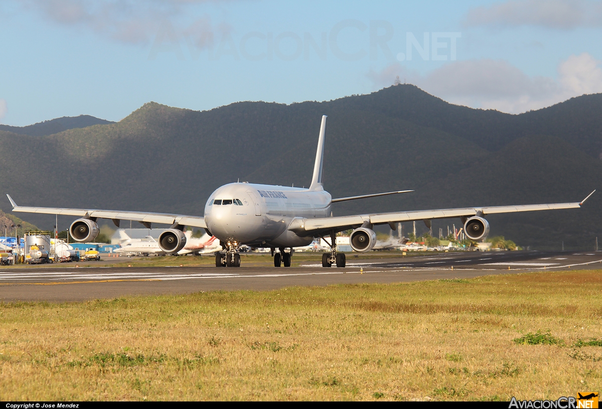 F-GLZU - Airbus A340-313X - Air France