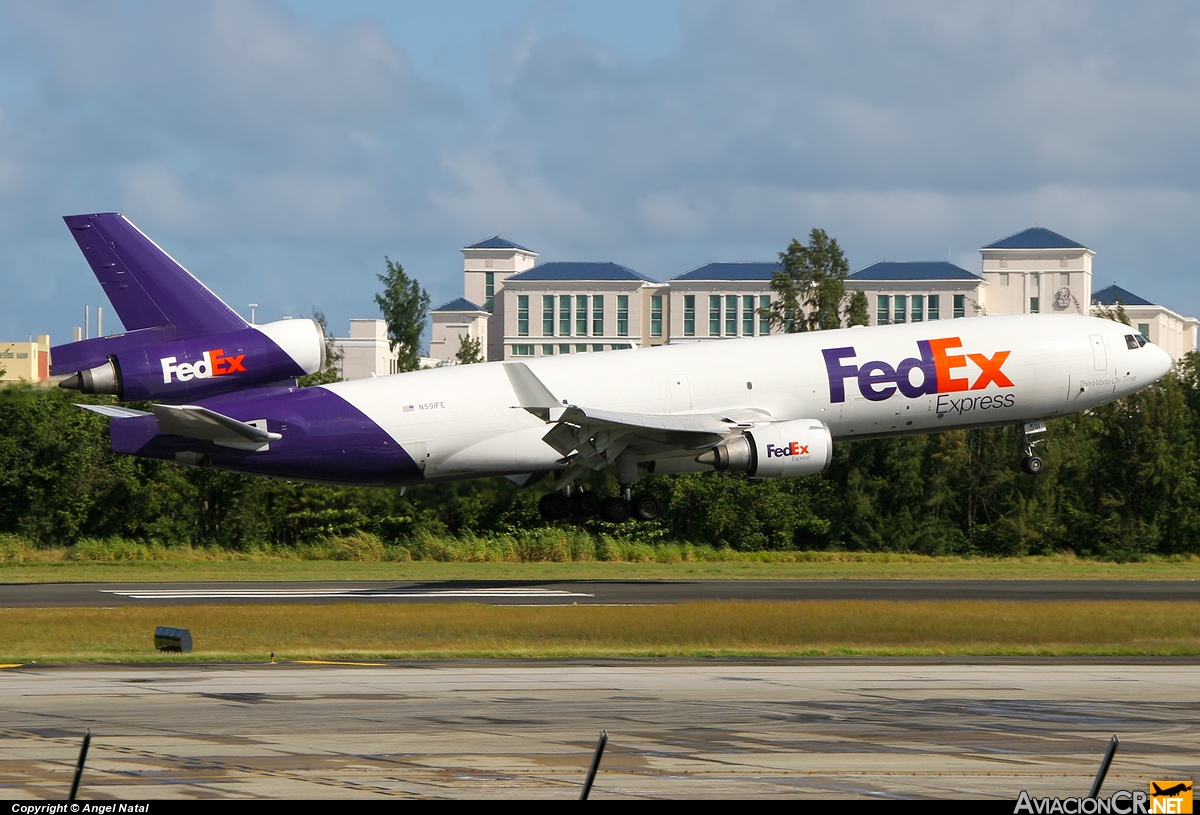 N591FE - McDonnell Douglas MD-11(F) - FedEx