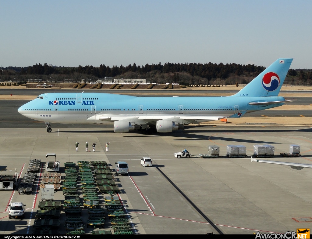 HL7490 - Boeing 747-4B5 - Korean Air