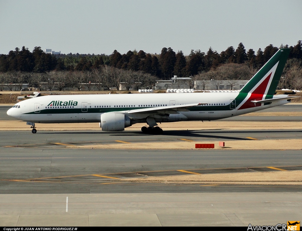 I-DISA - Boeing 777-243(ER) - Alitalia