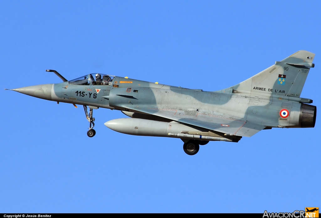 90/115-YS - Dassault Mirage 2000C - Fuerza Aérea Francesa