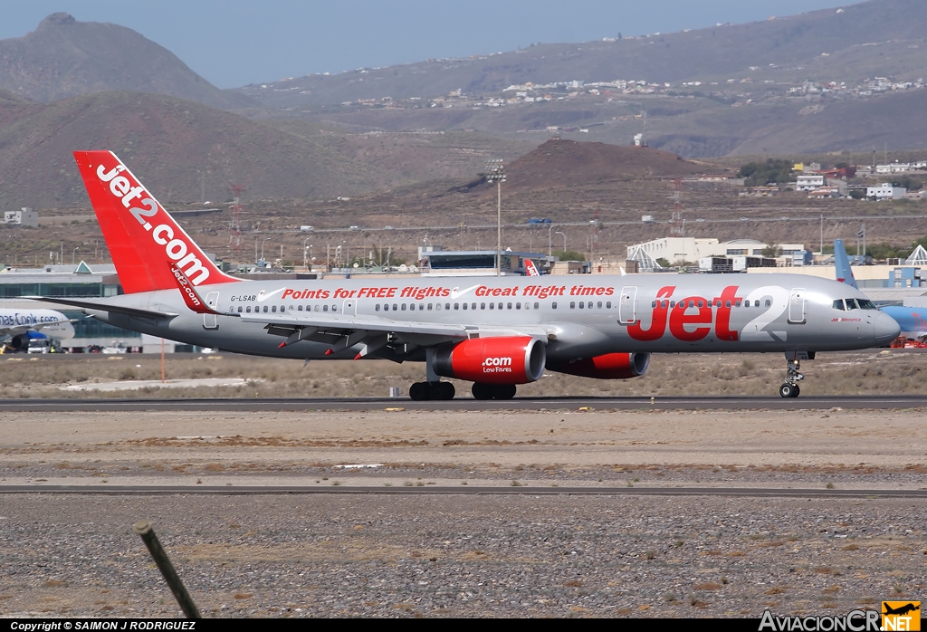 G-LSAB - Boeing 757-27B - Jet2.com