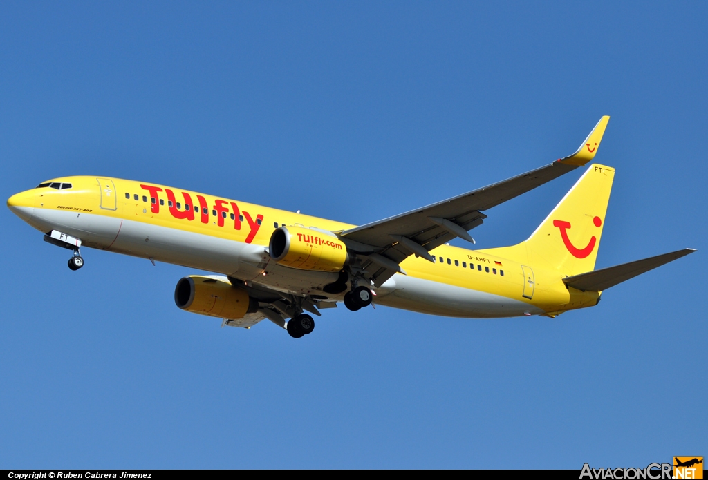 D-AHFT - Boeing 737-8K5 - TUIfly