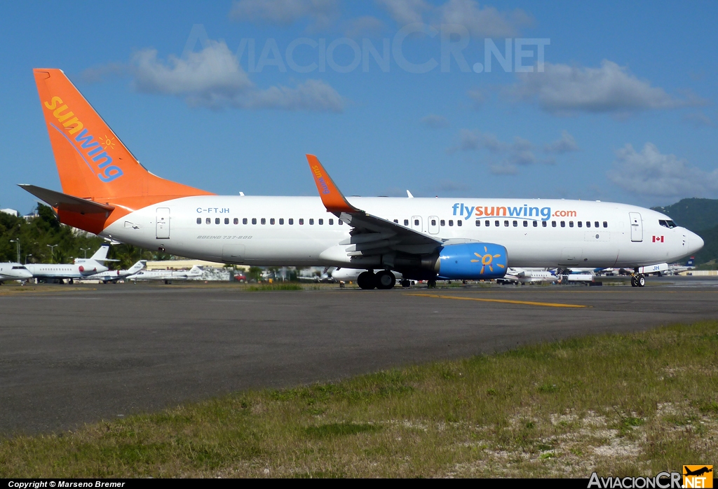 C-FTJH - Boeing 737-8BK - Sunwing Airlines