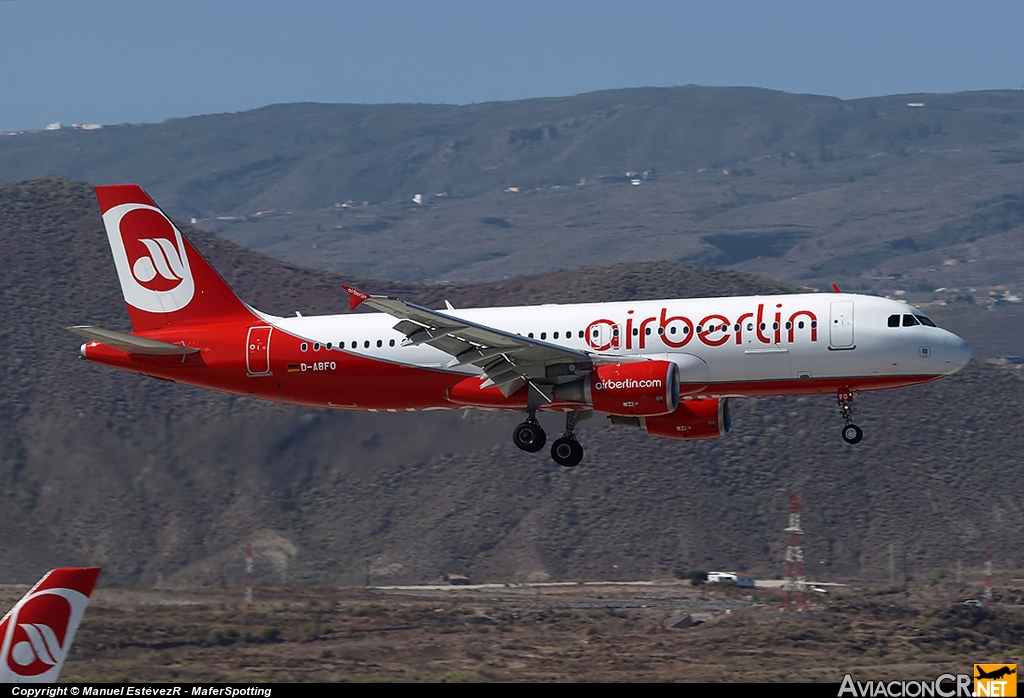 D-ABFO - Airbus A320-214 - Air Berlin