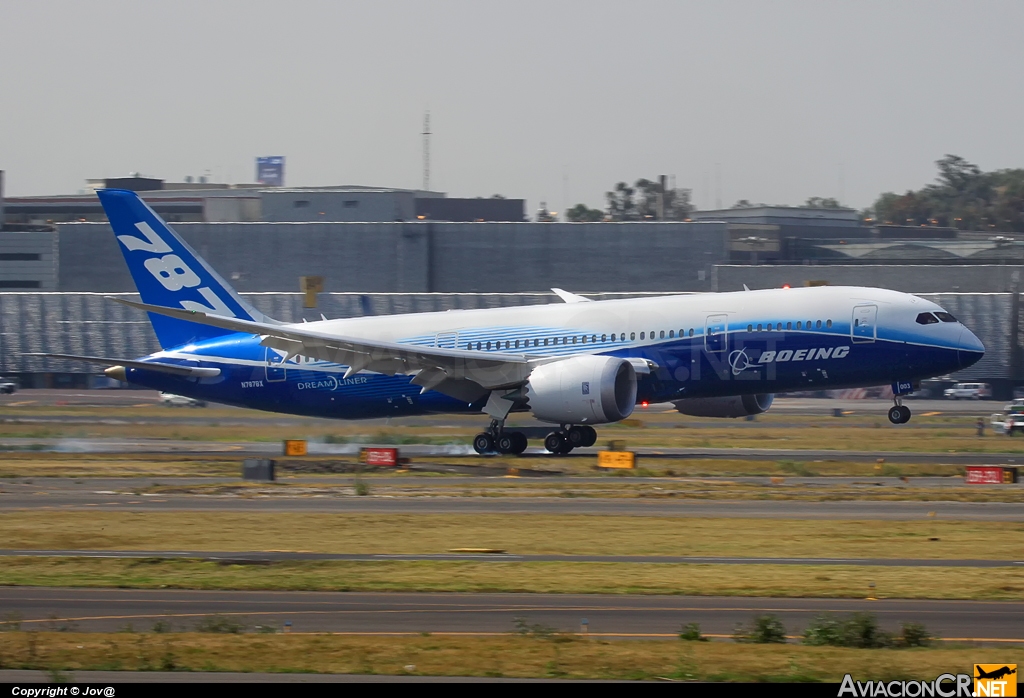 N787BX - Boeing 787-881 Dreamliner - Boeing Company