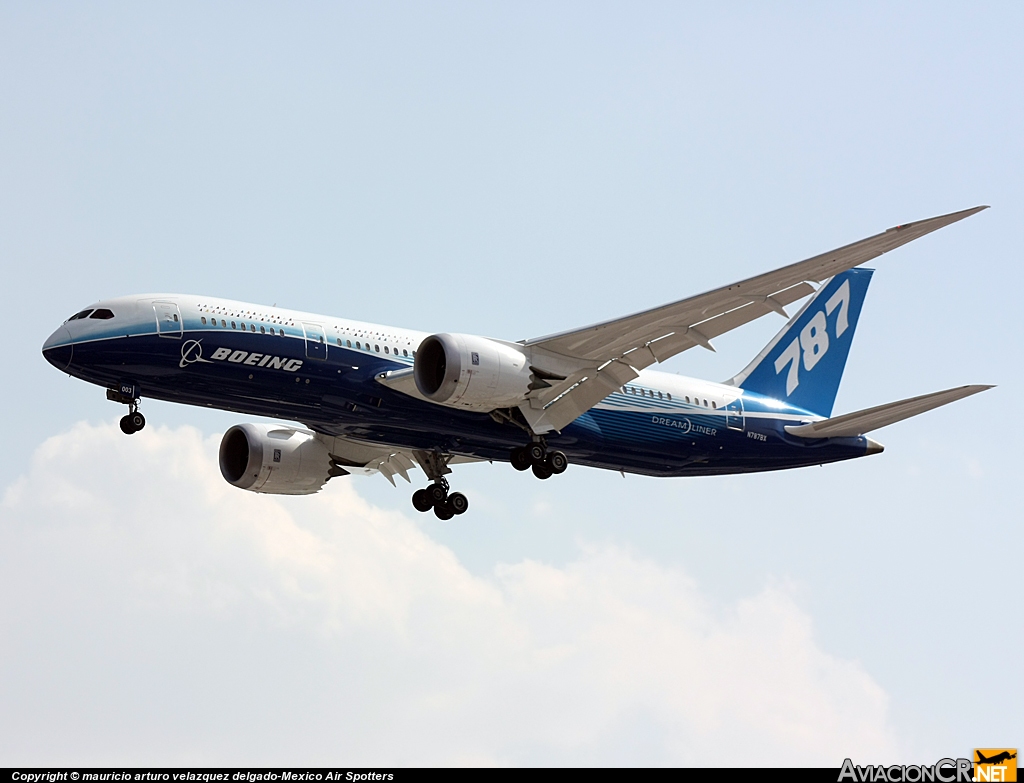 N787BX - Boeing 787-881 Dreamliner - Boeing Company